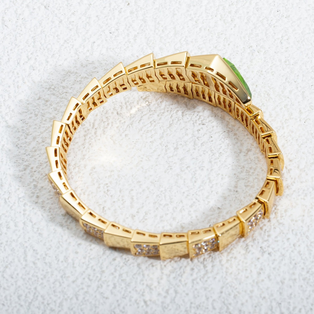 BVLGARI SERPENTI BRACELET GOLD DIAMOND