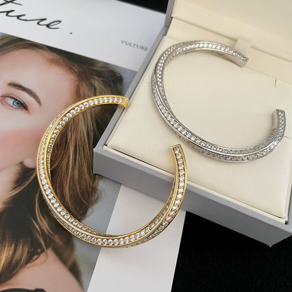 CHOPARD EDWIGE TWISTED DIAMOND BRACELET