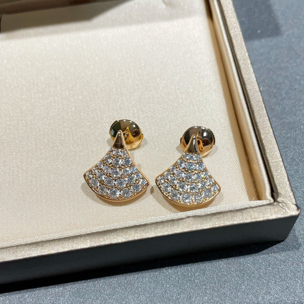 BVLGARI DREAM STUD EARRINGS DIAMOND