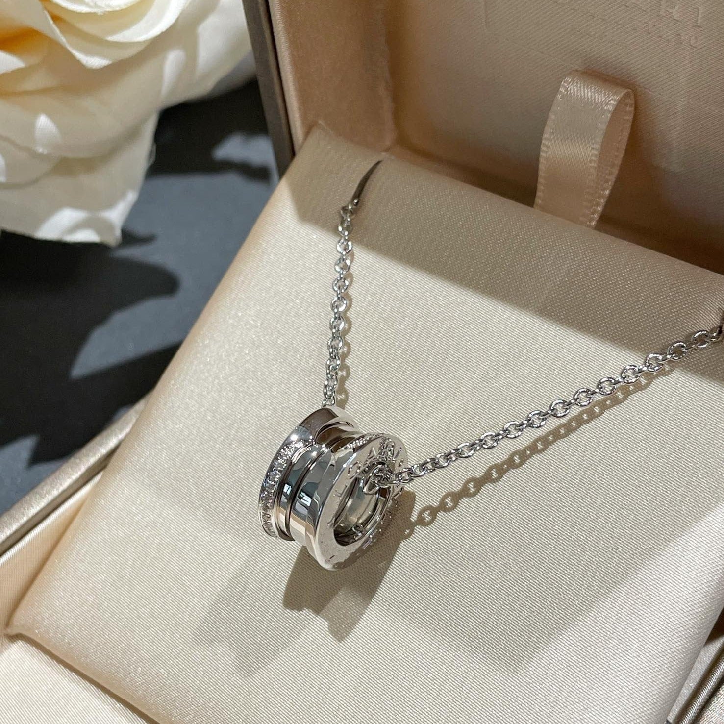 BVLGARI ZERO 1 NECKLACE DIAMOND