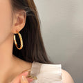 Chanel Crush Hoop Earrings