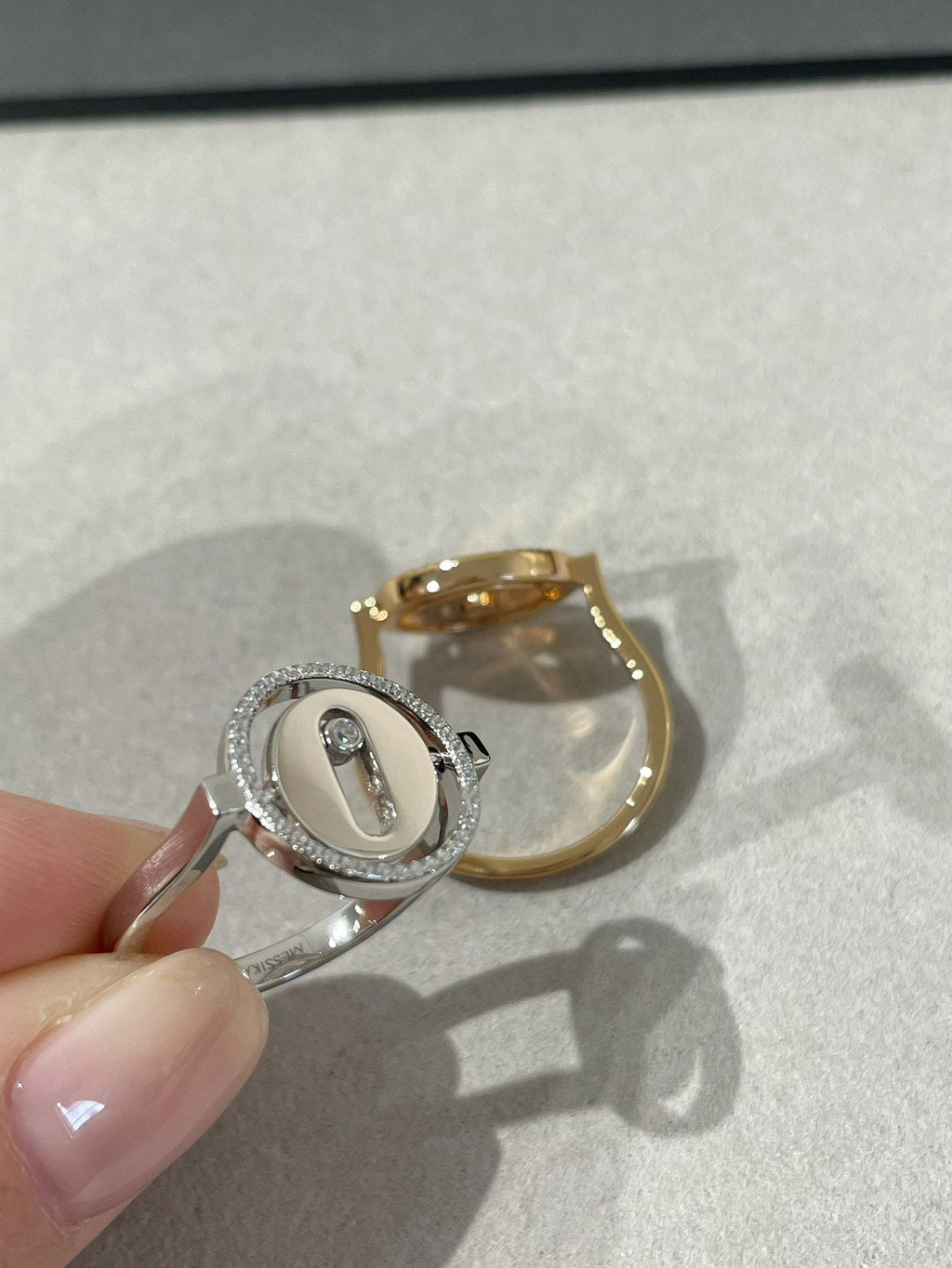 MESSIKA LUCKY MOVE DIAMOND RING