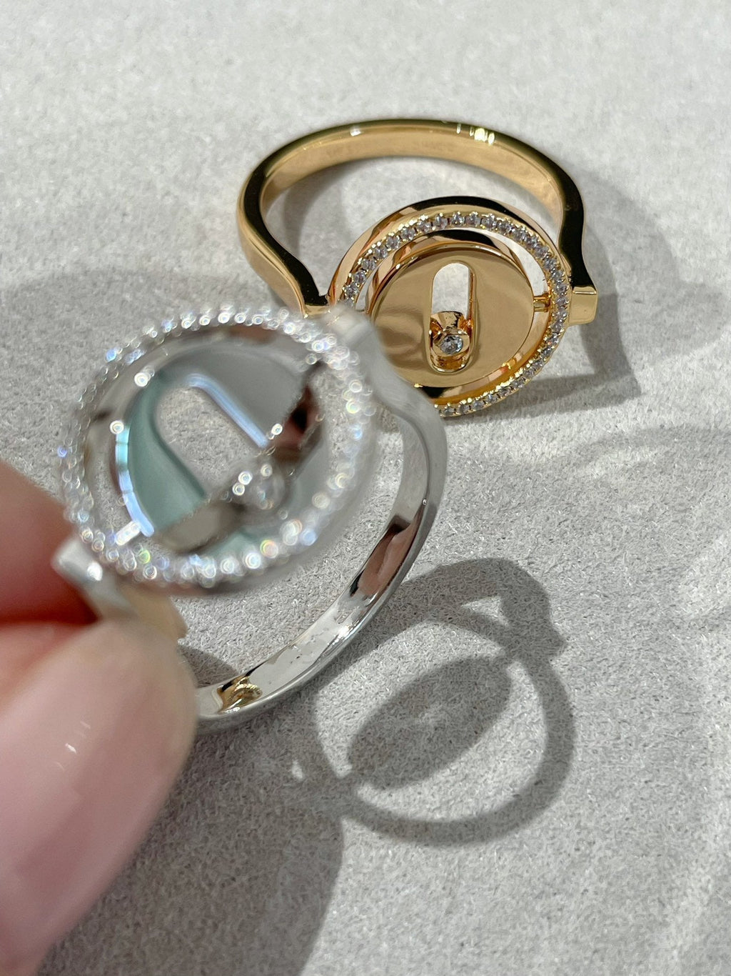 MESSIKA LUCKY MOVE DIAMOND RING