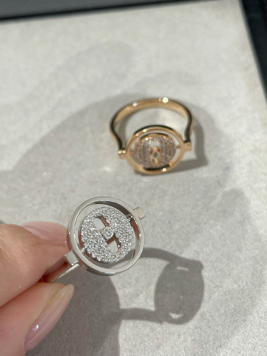MESSIKA LUCKY MOVE PAVED RING