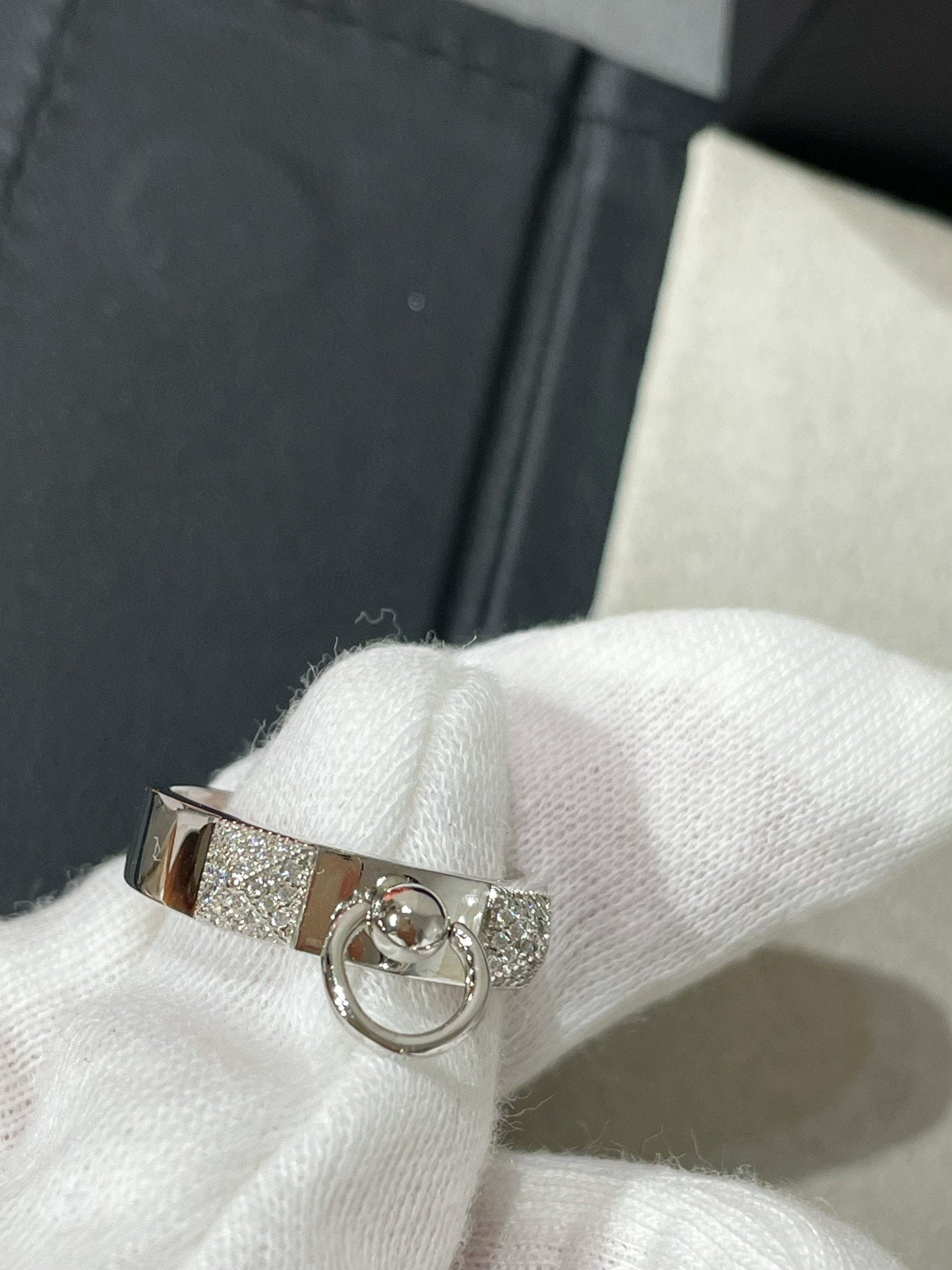 HERMES CDC DIAMOND SMALL RING