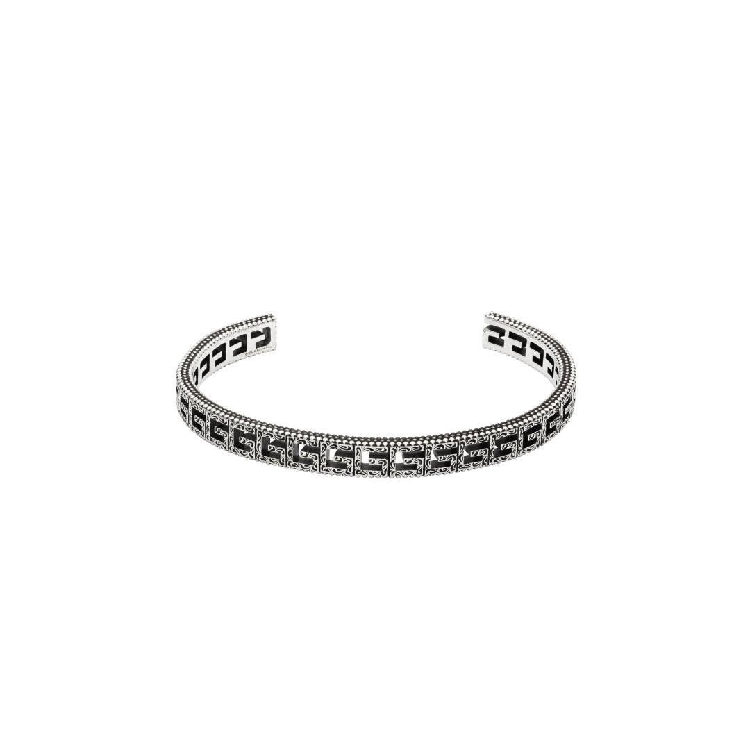 GUCCI SQUARE G SILVER BRACELET