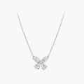GRAFF CLASSIC BUTTERFLY SILVER DIAMOND NECKLACE