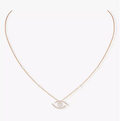 MESSIKA LUCKY EYE PAVED NECKLACE DIAMOND