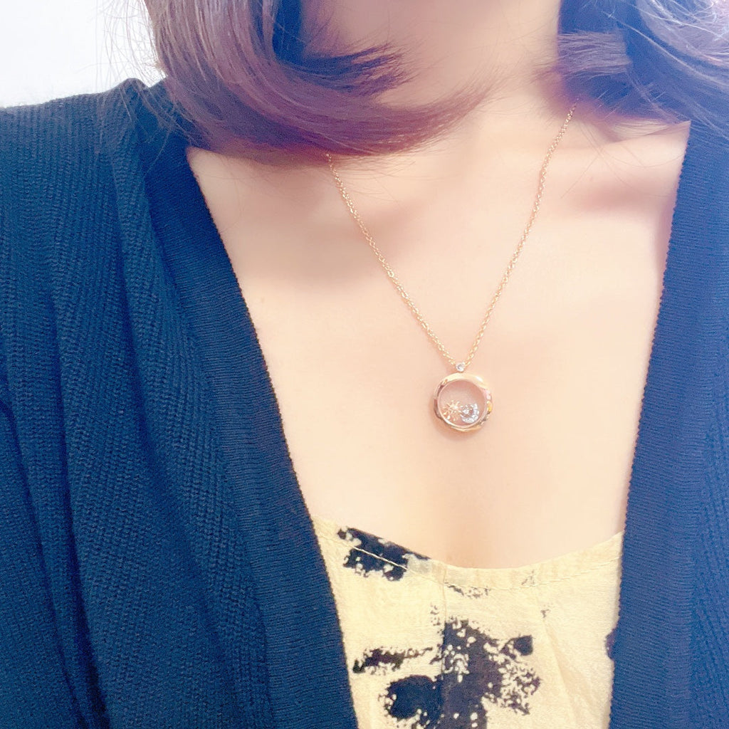 CHOPARD SUN MOON STAR NECKLACE