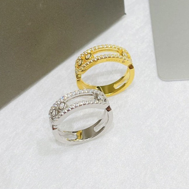 MESSIKA MOVE CLASSIC PAVED DIAMOND RING