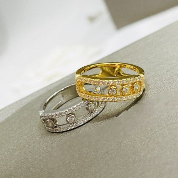 MESSIKA MOVE CLASSIC PAVED DIAMOND RING
