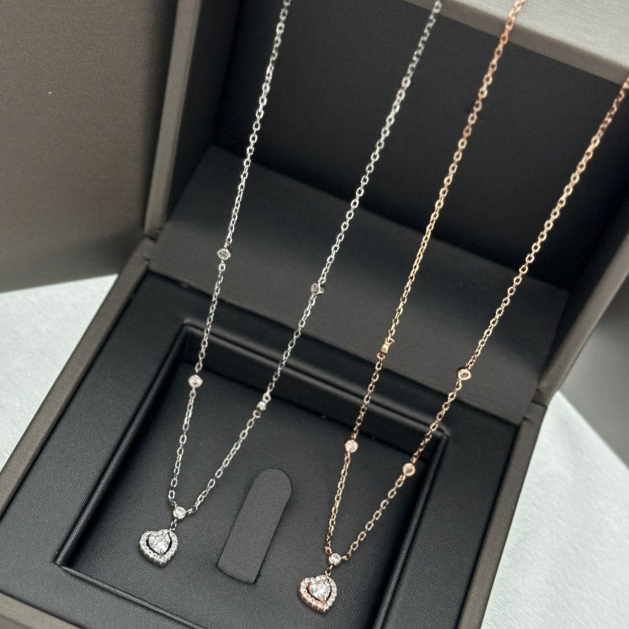 MESSIKA JOY HEART DIAMOND NECKLACE