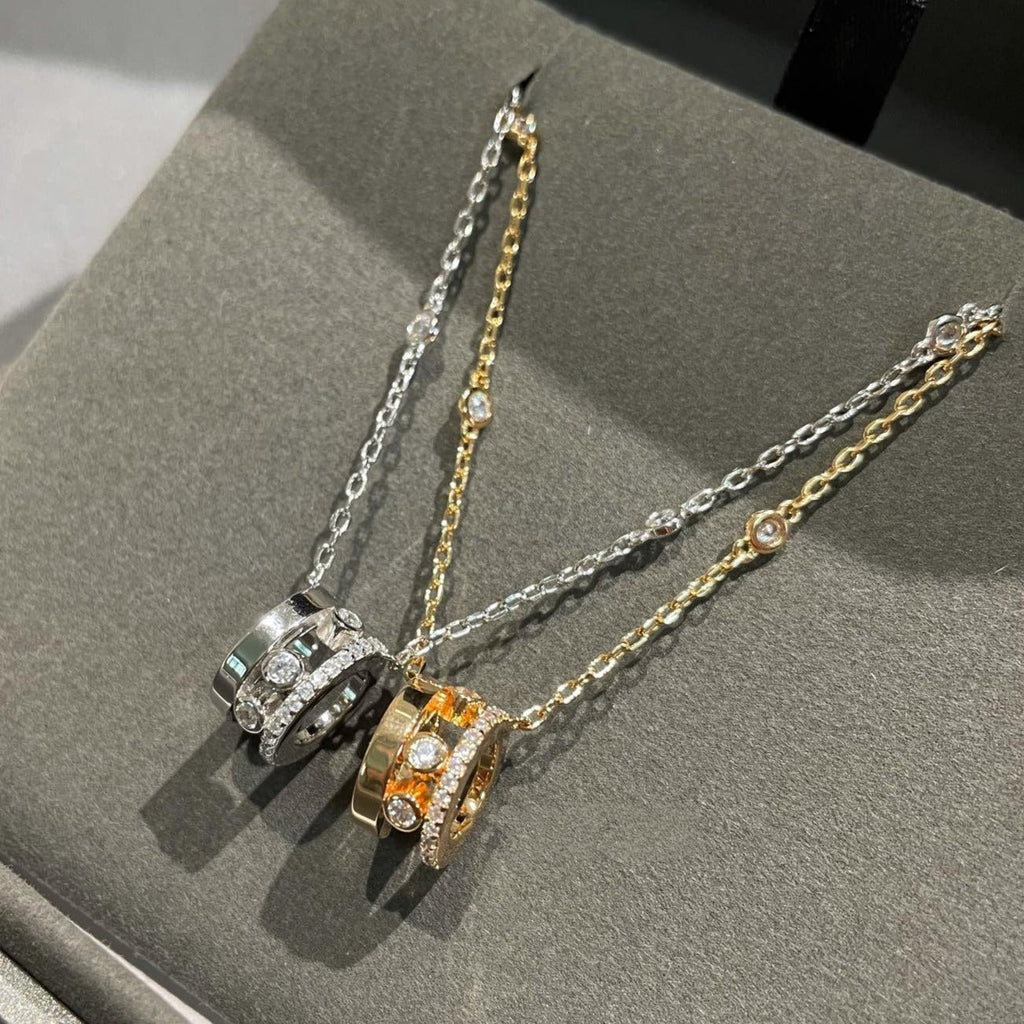MESSIKA CHAIN MOVE ROMANE PEDAND NECKLACE