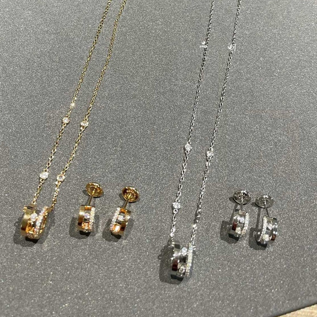 MESSIKA CHAIN MOVE ROMANE PEDAND NECKLACE
