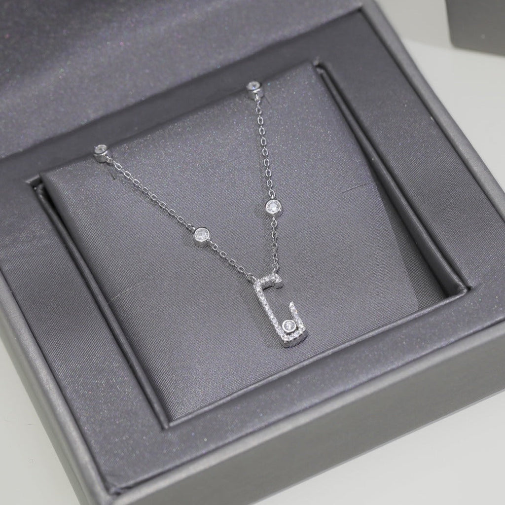 MESSIKA MOVE UNO OPEN DIAMOND NECKLACE