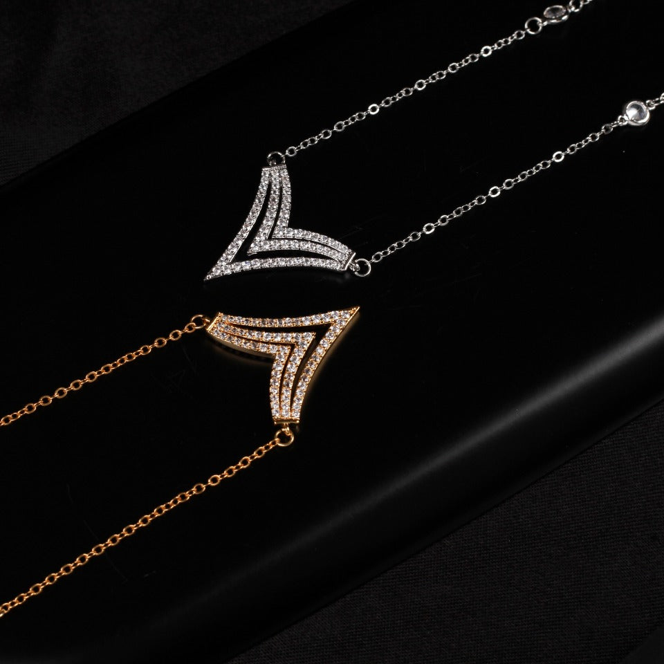 MESSIKA MESSIK HEART DIAMOND NECKLACE
