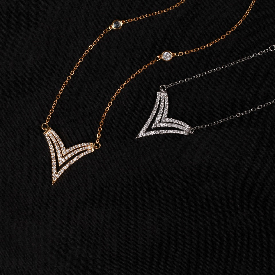 MESSIKA MESSIK HEART DIAMOND NECKLACE