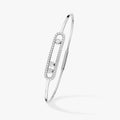 MESSIKA MOVE UNO PAVED FLEX BANGLE DIAMOND BRACELET