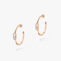 MESSIKA CREOLES MOVE UNO PM DIAMOND EARRINGS