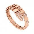 BVLGARI SERPENTI BRACELET PINK GOLD DIAMOND 1