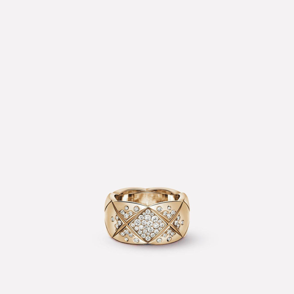 Chanel Crush Ring Pink Gold Diamond