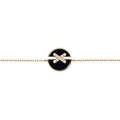 CHAUMET JEUX DE BRACELET ONYX PINK GOLD DIAMOND