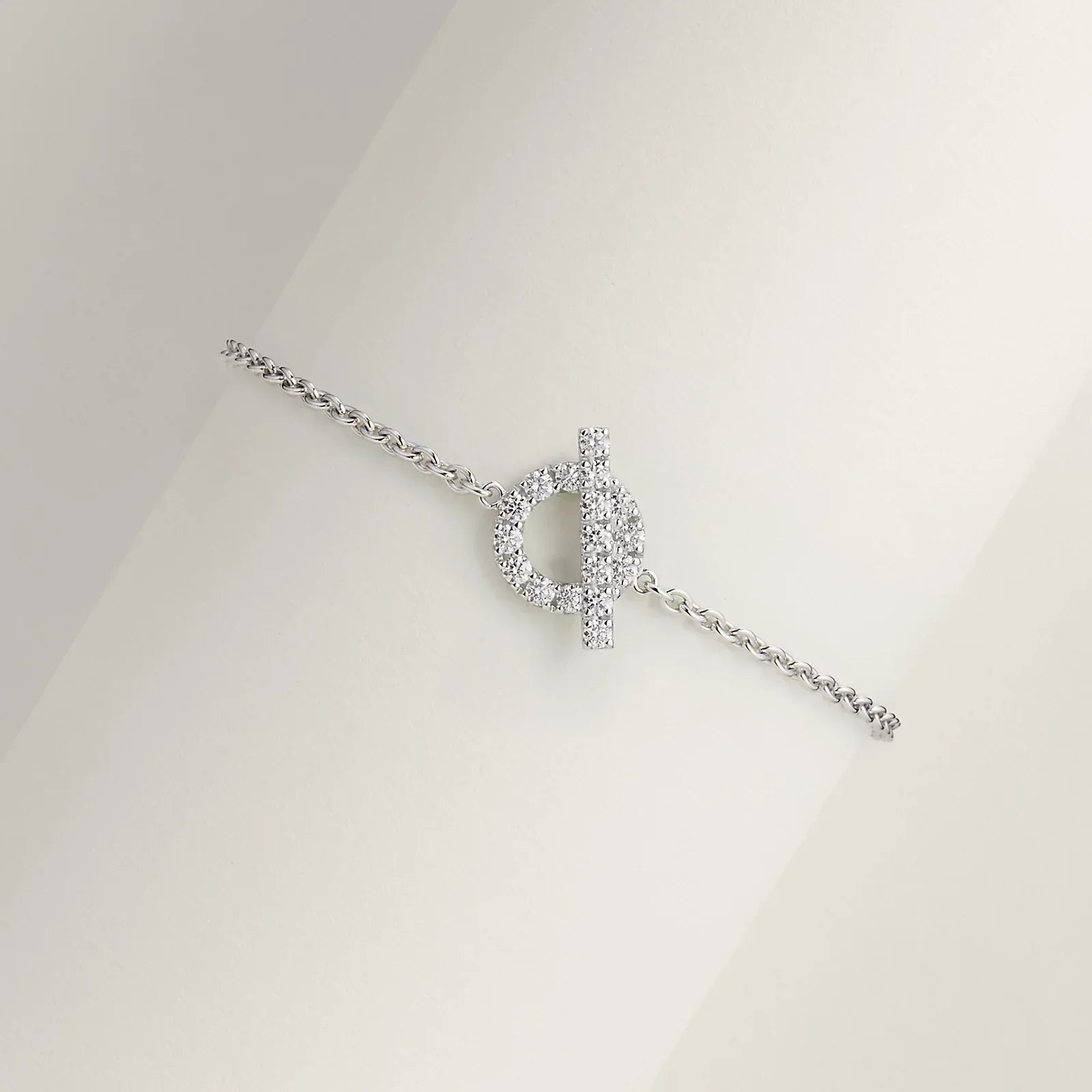 HERMES FINESSE SILVER BRACELET