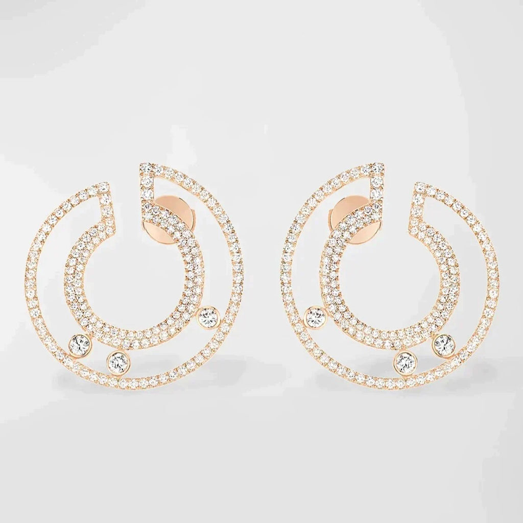 MESSIKA MOVE ROMANE HOOP EARRINGS