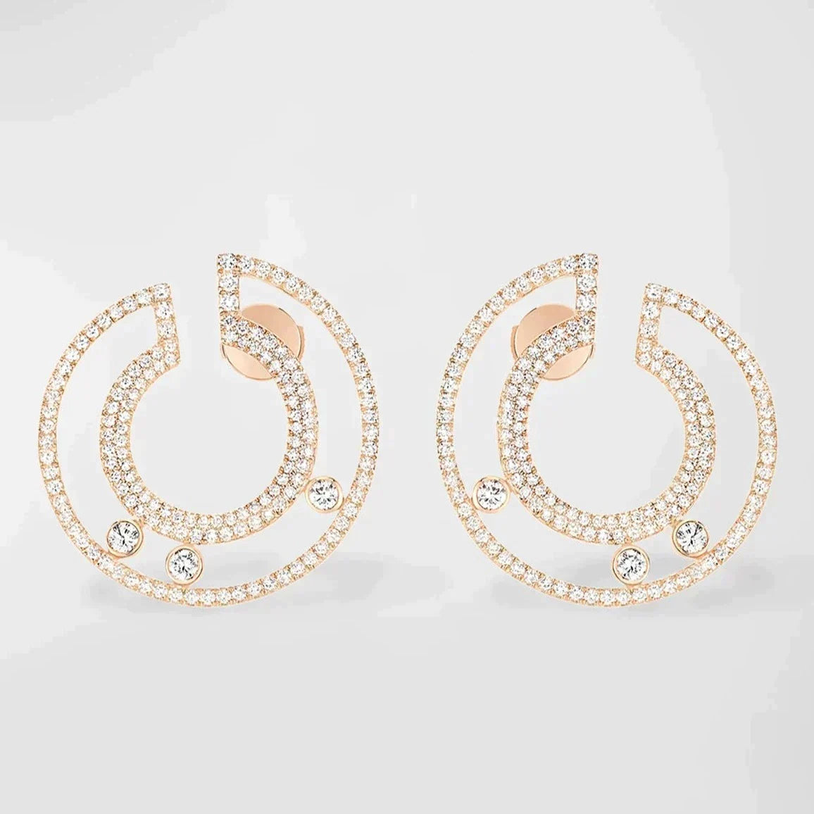 MESSIKA MOVE ROMANE HOOP EARRINGS