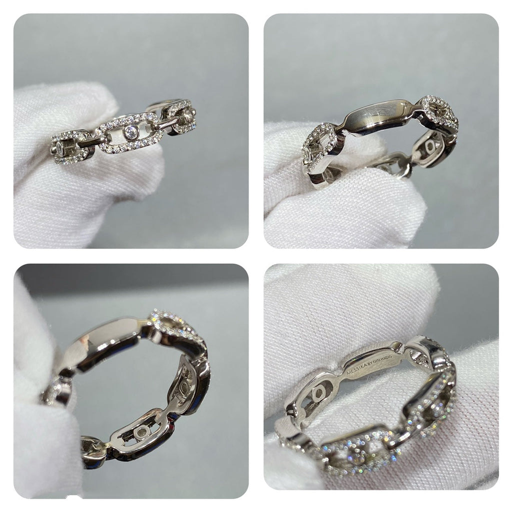 MESSIKA MOVE LINK PAVED DIAMOND RING