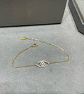 MESSIKA LUCKY EYE PAVED DIAMOND BRACELET