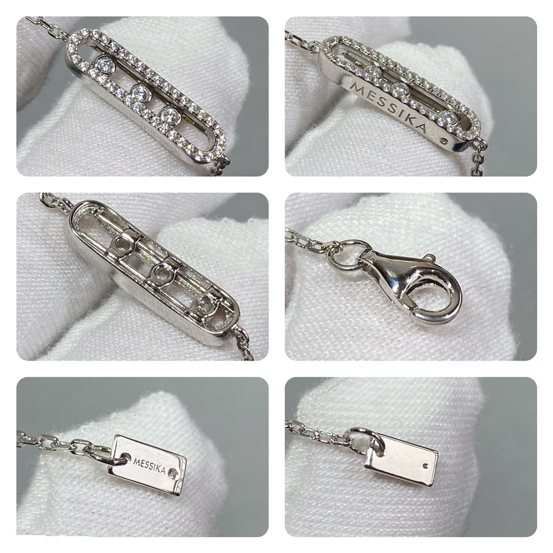 MESSIKA BABY MOVE PAVED DIAMOND BRACELET
