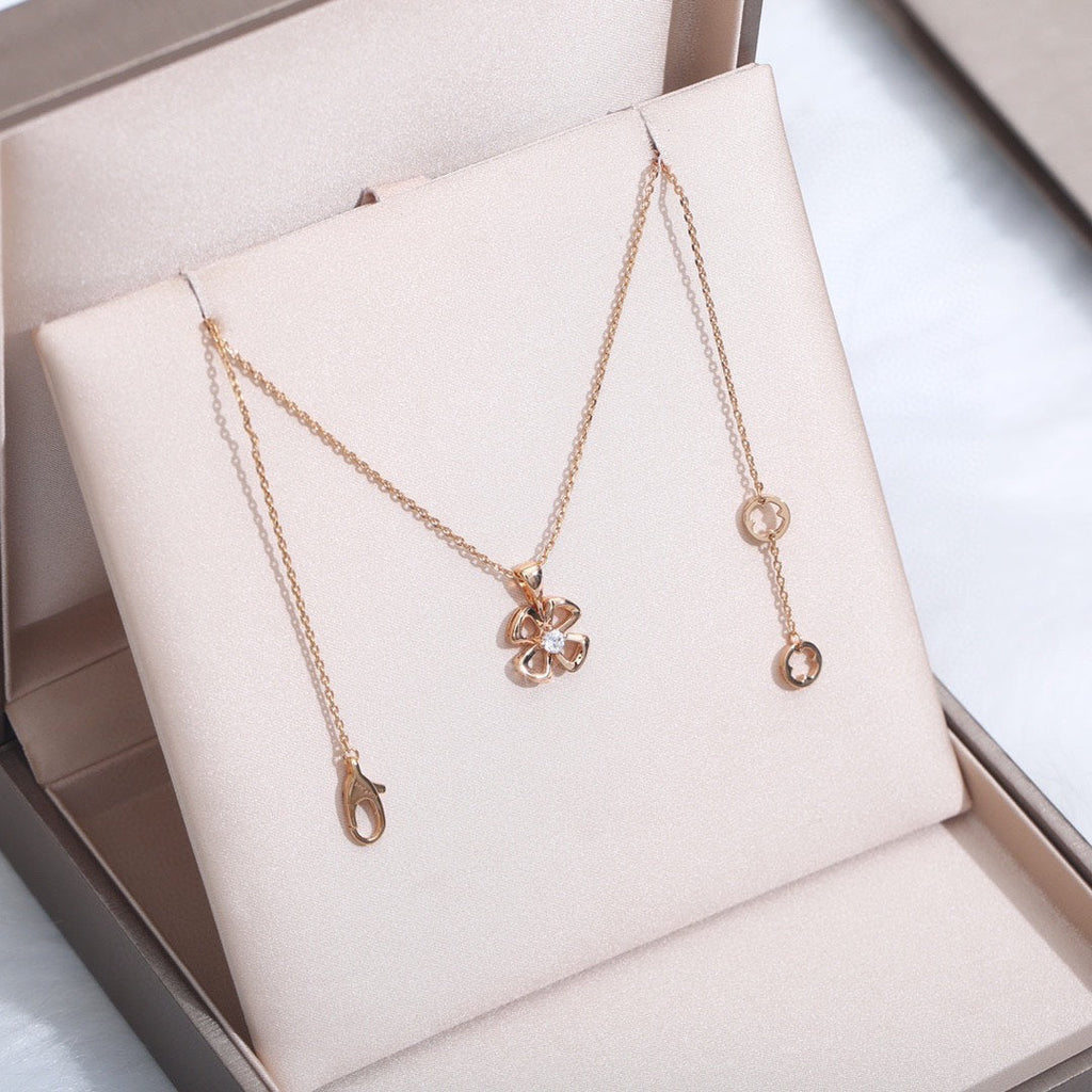 BVLGARI FIOREVER NECKLACE DIAMOND CENTER